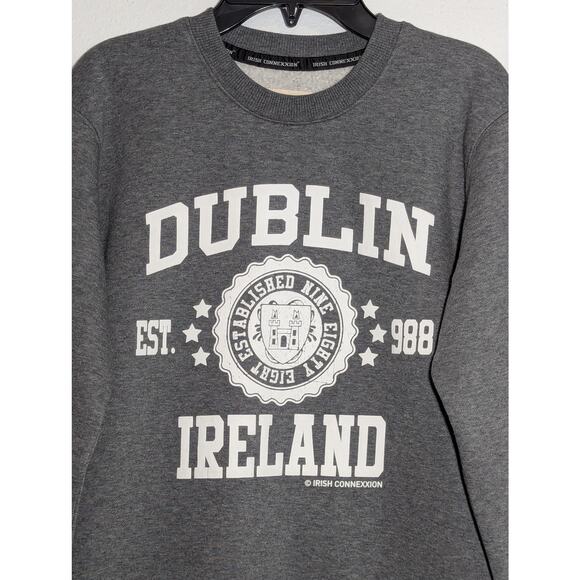 Dublin Ireland Women's Scoop Neck Sweatshirt Size XS - Picture 2 of 6